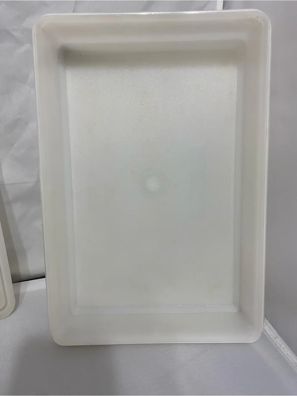 Tupperware White Rectangular Food Storage Container with Lid